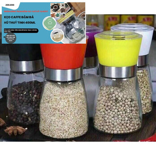 GDHT Cối Xay Tiêu, Lọ Xay Tiêu, Xay Hạt Khô Bằng Thủy Tinh Loại 1