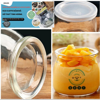 hũ thủy tinh / Lọ thủy tinh làm sữa chua, caramen 200ml VÀ 100ML