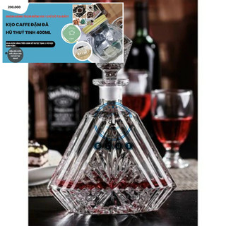 Chai Thủy Tinh đựng rượu cao cấp 750ML Kiểu tam giác - Chai rượu thủy tinh 750ml siêu trong suốt