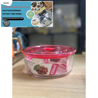 Bộ 2 bát thủy tinh có nắp đậy nhựa chịu nhiệt cao cấp 140 độ C