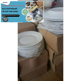 Đĩa sứ _ Combo 10 đĩa sứ trắng 18cm
