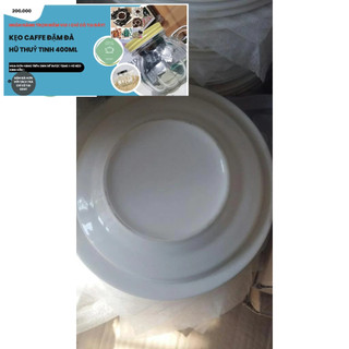 Combo 10 Đĩa sứ trắng thô 20cm- đĩa sứ trắng
