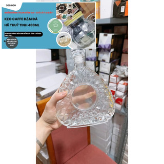Vỏ bình thủy tinh xo tam giác đựng ruou 750ml