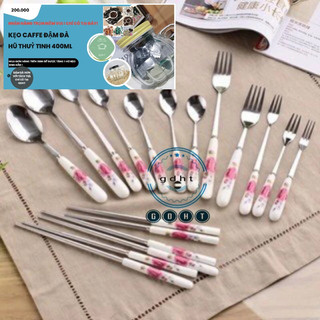 Thìa cafe - Nĩa(Rĩa) size Bé | THÌA NĨA INOX CÁN SỨ
