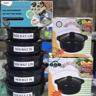 NỒI ĐẤT 8 INH- NỒI ĐẤT KHO CÁ- MỲ CAY