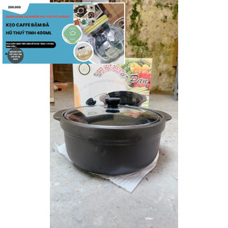 Nồi đất cao cấp 1,5 Lít nắp kiếng
