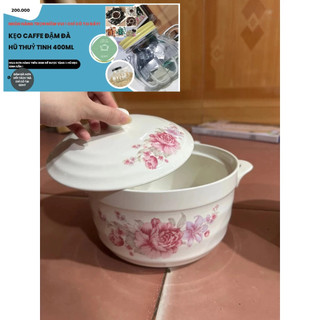 GDHT ÂU SỨ, THỐ SỨ ĐỰNG CƠM CANH CÓ NẮP KÍNH