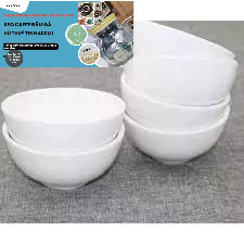 BÁT MẮM BÁT CHẤM SỨ CHÉN MẮM CHÉN CON TRẮNG TINH- MẮM MỘC