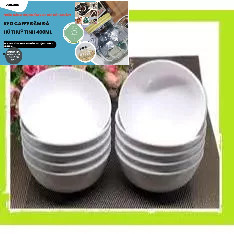 BÁT MẮM BÁT CHẤM SỨ CHÉN MẮM CHÉN CON TRẮNG TINH- MẮM MỘC