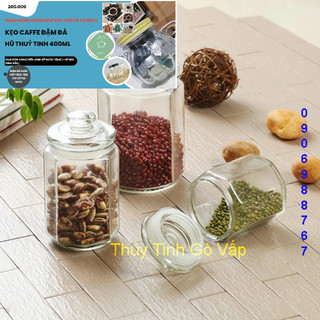 Lọ thủy tinh núm 550ml- HŨ THUỶ TINH 550ML