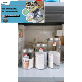 LỌ THỦY TINH NẮP THIẾC 900ML