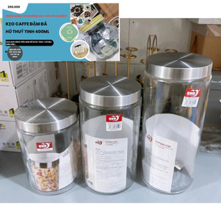 LỌ THỦY TINH NẮP THIẾC 900ML