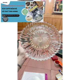 Khay thủy tinh trắng hình tròn 30cm hàng dày- đĩa thuỷ tinh tròn- KHAY ÚP CỐC