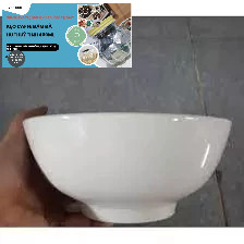 tô sứ trắng - bát ăn mỳ , phở , canh
