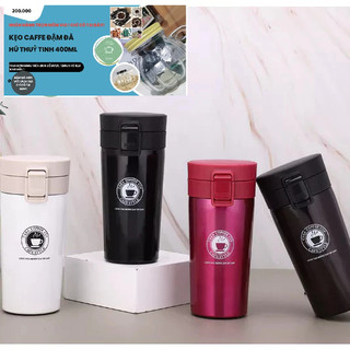 Cốc ly giữ nhiệt 400ml Coffee Holic- bình giữ nhiệt