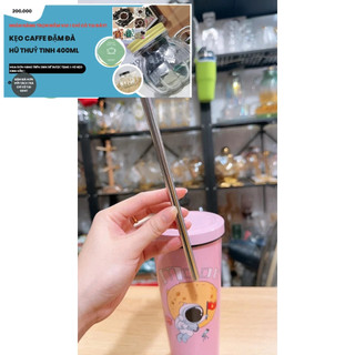 Bình giữ nhiệt cao cấp Pastel , ly giữ nhiệt 750ml inox 304, ống hút INOX