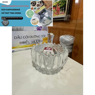 THỐ MỨT thủy tinh 🥑FREE SHIP🥑 Hũ đựng mứt , bánh kẹo thủy tinh vân kim cương sang trọng