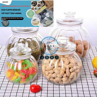 Hũ Trái Bí Thuỷ Tinh (Nhiều Cỡ) Hũ Thủy Tinh Bí Ngô Nắp Thủy Tinh Đựng Thực Phẩm