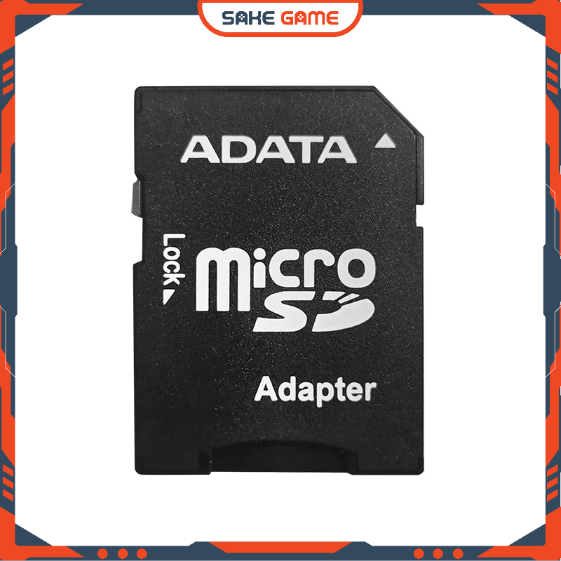 Adapter Adata Adapter Thẻ Nhớ Adata Chuyển Đổi Micro SD Sang SD Áo thẻ Adata Vỏ thẻ Adata Micro SD to SD