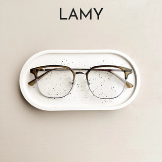 Gọng kính cận nam nữ 23043 lamy gọng kính nửa viền to