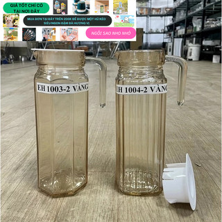 bình thủy tinh đựng nước 1100ml ( để được tủ lạnh )