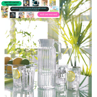 bình thủy tinh đựng nước 1100ml ( để được tủ lạnh )