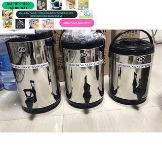 Bình ủ trà vòi đá nóng lạnh inox 304 các cỡ 6l, 8l , 10l, 12l
