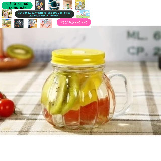 Bình thủy tinh kiểu dáng bóng đèn dây tóc 400ml
