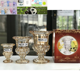 Ly cắm thủy tinh bày phật thủ