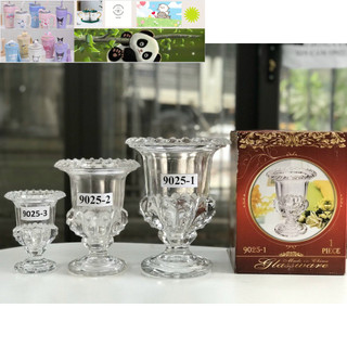 Ly cắm thủy tinh bày phật thủ