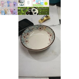chén mắm tiêu  sứ họa tiết
