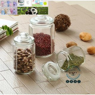 Lọ thủy tinh lục lăng gia vị 380ml