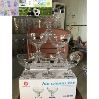 Ly kem thủy tinh loe cao cấp