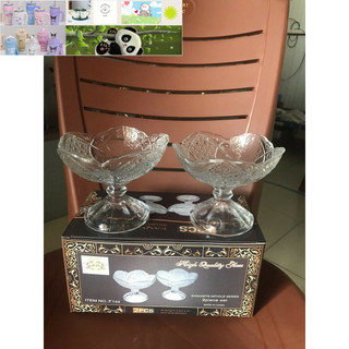 Ly kem thủy tinh loe cao cấp