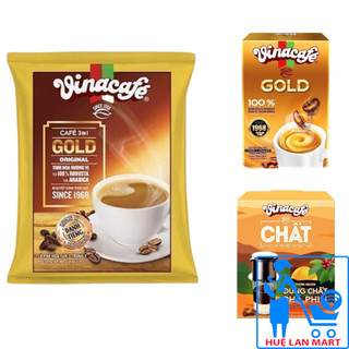 [CHÍNH HÃNG] Cà Phê Hòa Tan 3 in 1 Vinacafé Gold Original Túi 480g/Hộp 306g - Cà Phê Sữa Hòa Tan  Vinacafé Chất Hộp 240g