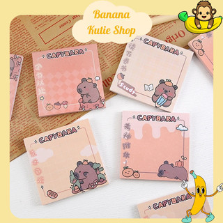 Giấy note - giấy ghi chú capybara xinh xắn