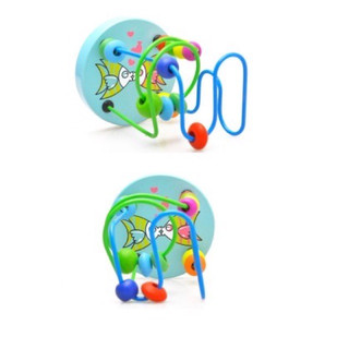 ĐỒ CHƠI GỖ LUỒN HẠT CHO BÉ