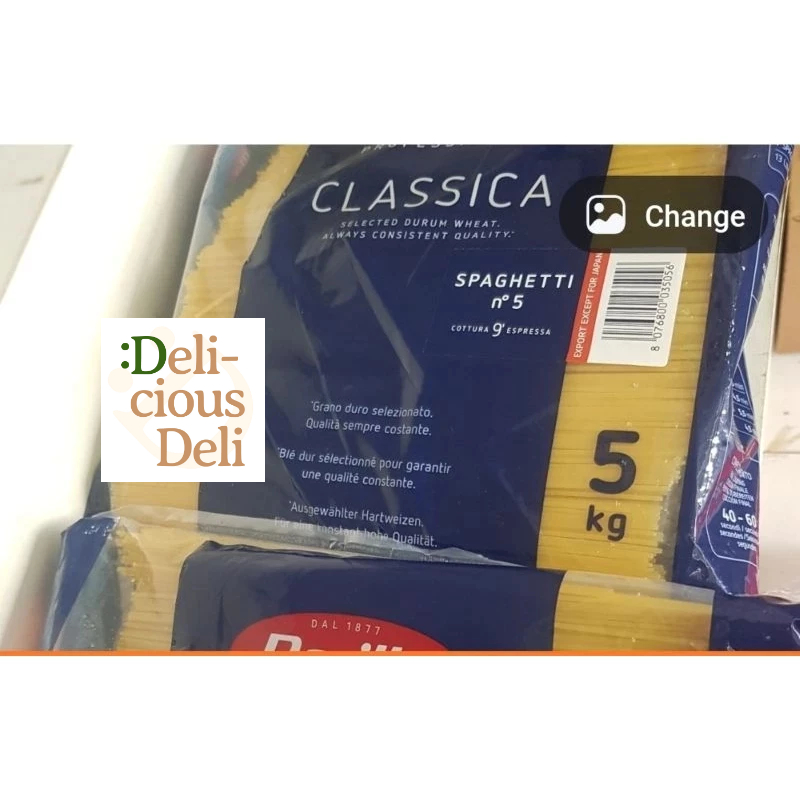 [TÚI 5KG SIÊU TIẾT KIỆM] Mì spaghetti Barilla số 5 [Tiết kiệm đến 40%]