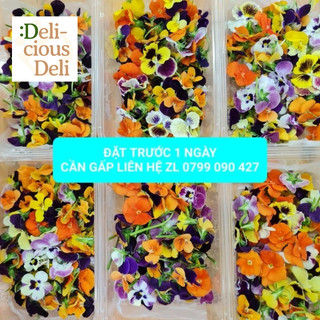 Hoa trang trí 12g-50g / Edible flower / Hoa ăn được