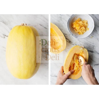 Bí mì sợi - Spaghetti squash trái 1.2kg