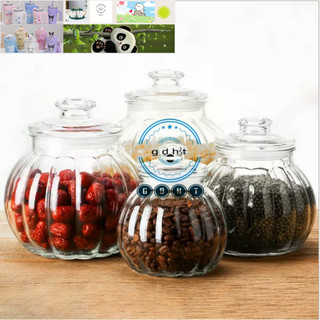 HŨ HỘP THỦY TINH BÍ NGÔ NẮP THỦY TINH CÁC LOẠI - ĐỰNG THỰC PHẨM 750ml