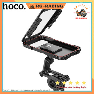 Giá đỡ điện thoại hoco ca101 chống nước gắn xe máy, xe đạp - kẹp điện thoại gắn xe máy xoay 360 chống cướp cực chắc chắn