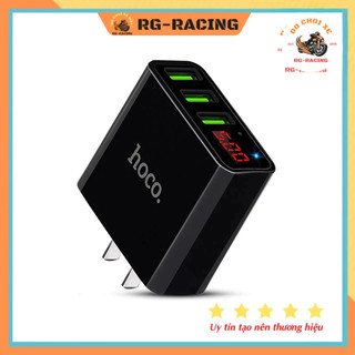 Cốc sạc 3 cổng usb hoco c15 chính hãng - bảo hành 12 tháng