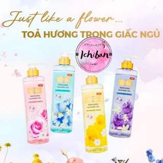 (4 MÙI) Sữa tắm nước hoa Cindy Bloom 640g
