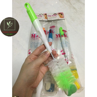 Bộ cây cọ bình sữa và cọ núm vú