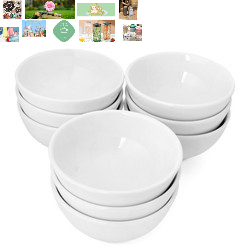 Chén mắm trắng sứ - bát chấm đựng gia vị (KHÔNG PHẢI BÁT ĂN CƠM)