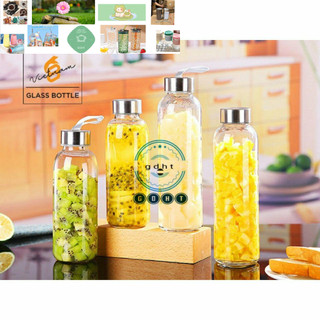 Bình thủy tinh dây xách 500ml và 300ml