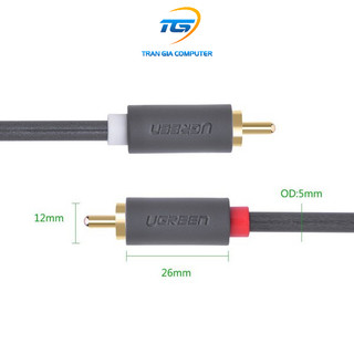 Dây cáp AV 2 đầu RCA  Ugreen 10517