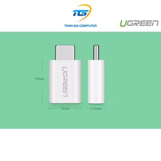 Đầu chuyển USB Type C sang Micro USB Ugreen 30154