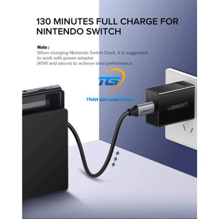 Cáp data USB Type C to USB Type C dài 1.5M Ugreen 50751
